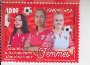 2023 Fr Polynesia Women's Football (Scott NA) MNH