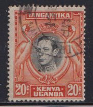 Kenya, Uganda & Tanganyika 74 Kavirondo Cranes 1942