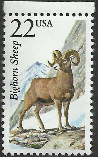 # 2288 Mint Never Hinged ( MNH ) BIGHORN SHEEP