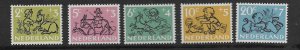Netherlands 243-47  1952  set  4  VF  LH
