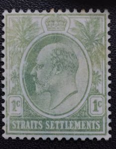 Malaya Straits Settlements 1903-04 KEVII 1c Crown CA SG#123 M4320