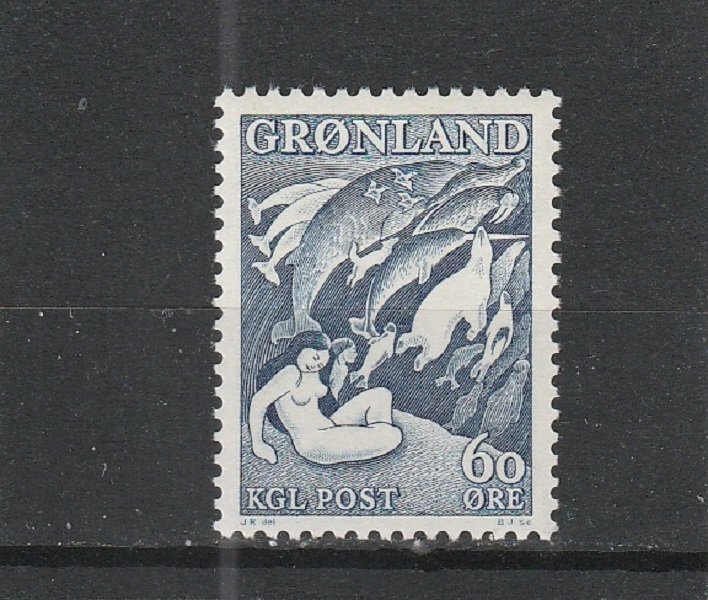 Greenland  Scott#  43  MNH  (1969 The Mother of the Sea)