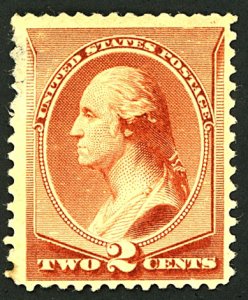 U.S. #210 MINT OG NH THIN