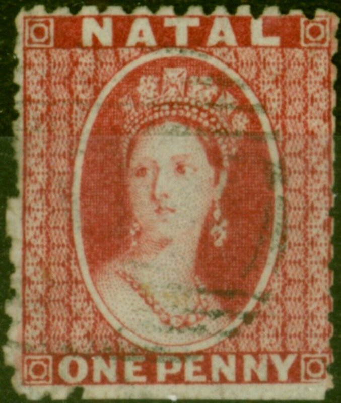 Natal 1863 1d Bright Red SG22 Good Used