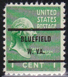 Precancel - Bluefield, WV PSS 804-71 - Bureau Issue