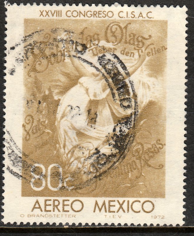 MEXICO C407, Soc of Authors and Composers Intl Congr. Used. F-VF. (212)