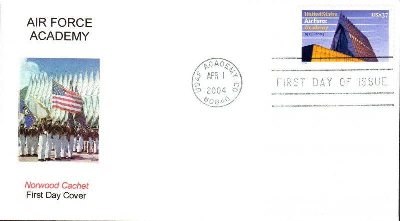 #3838 US Air Force Academy Norwood FDC
