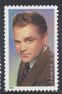 Catalog # 3329 James Cagney Legends of Hollywood Movie Star Single Stamp 33 cent