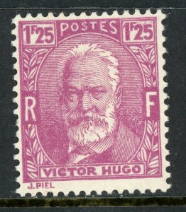 France 1933 Victor Hugo 1.25 Fr Scott # 293 Mint T888 ⭐⭐