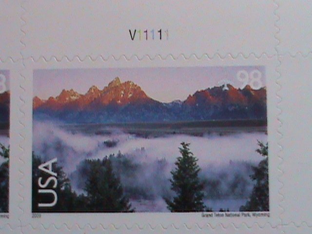 ​UNITED STATES-AIRMAIL-2009-SC# C149 AMERICA BEAUTY -BLOCK OF 4 STAMPS- VF
