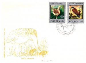 Poland, First Day Cover, Birds