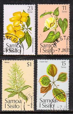 Samoa Flowers 562-565 CTO  