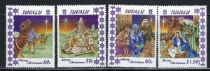 Tuvalu 725-28 MNH 1996 Christmas (an7174)