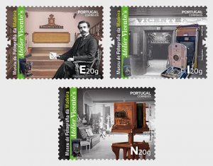 2020 Madeira Photography Museum - Atelier Vicente's (3) (Scott 386-88) MNH