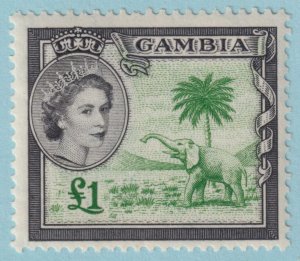 GAMBIA 167  MINT HINGED OG * NO FAULTS VERY FINE! - LEA