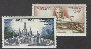 Monaco Scott SC C51-C52 Mint F-VF...Enjoy a Bargain!