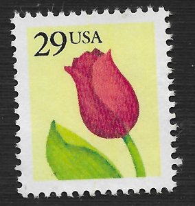 US #2524A 29c Flowers - Tulip