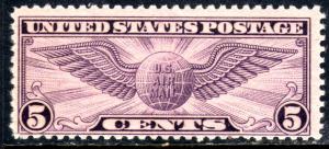 U.S. Scott #C16 5-Cent Airmail Stamp - Mint NH Single