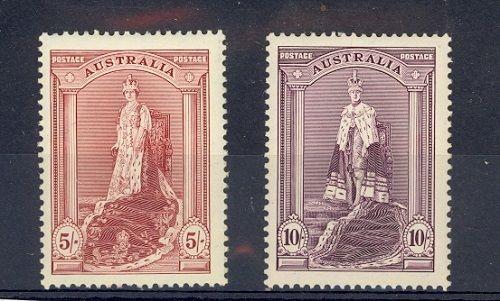 Australia Scott 177-178 Mint NH (Catalog Value $83.50)