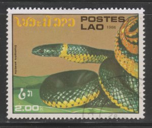 Laos 725 Snakes 1986