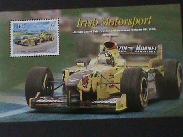 IRELAND-2001 SC # 1300-IRISH GRAND PRIX-RACE CAR MNH S/S VERY FINE-LAST ONE