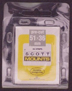 Scott/Prinz US Hunting Permit Express Mail Stamp Mounts Size: 51x36 Black #986 B