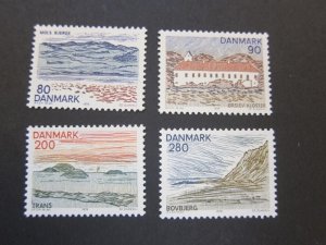 Denmark 1979 Sc 655-58 set MNH