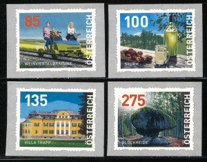 Austria 2021  Scott 2952-55 MNH