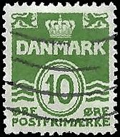 DENMARK   #318 USED (3)