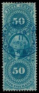 U.S. REV. FIRST ISSUE R58c  Used (ID # 81881)