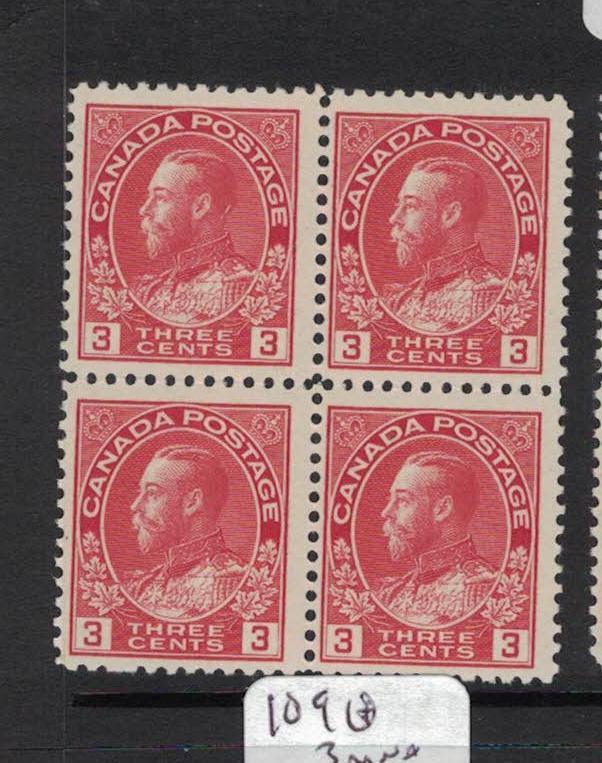 Canada SC 109 Block of Four MNH (1dom)