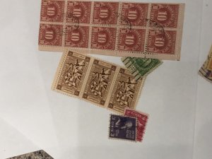 W.W. Stamps In Glassine’s Some Old US Revenue + Lots Of Other Countries