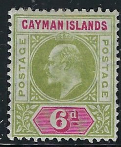 Cayman Is 14 MH 1907 issue (an2256)