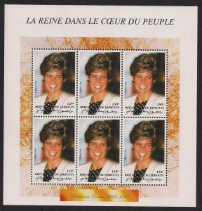 DJIBOUTI SC# 774 VF MNH 1998 SHEET/6