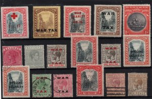 Bahamas QV-KGVI mint & used collection (used bottom row) WS32564