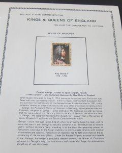 Barbuda kings and Queens of England on page