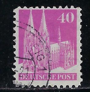 Germany AM Post Scott # 651, used
