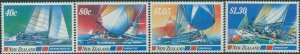 New Zealand 1987 SG1417-1420 Blue Water Classics set MNH