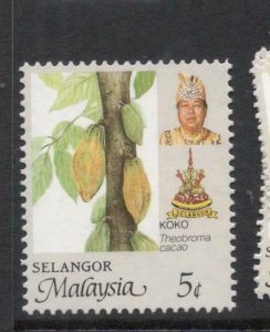 Malaysia Selangor Cacao SG 178c MNH (1der) 