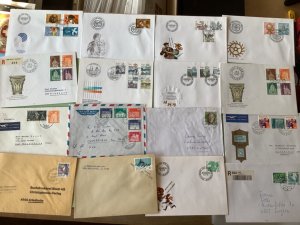 Switzerland postal  covers  16  items Ref A2191