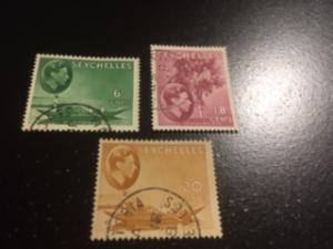Seychelles sc 129b,134,136 u