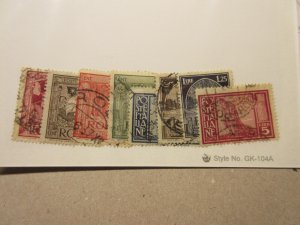 ITALY RHODES Scott 55-62 USED Cat $4