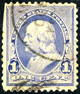 U.S. #219 Used F-VF 