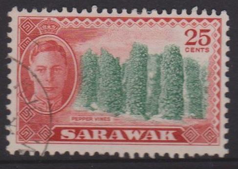 Sarawak Sc#190 Used