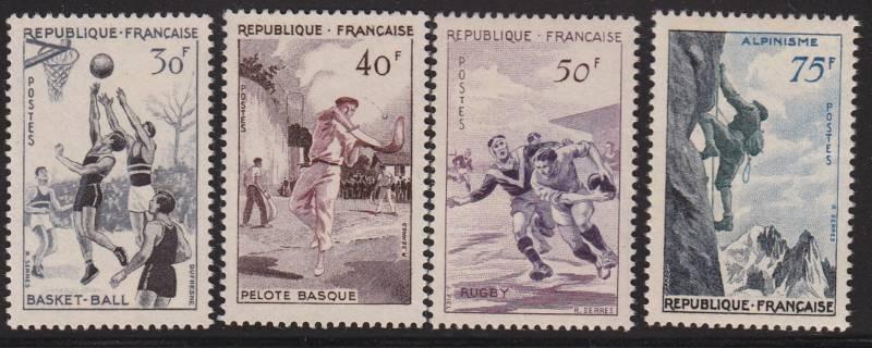 France 801 - 804 set VF-NH-OG scv $ 22 ! see pic !