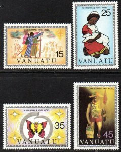 Vanuatu Sc #315-318 MNH