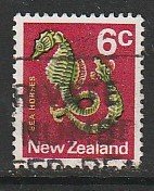 1973 New Zealand - Sc 539 - used VF - single - Sea horse
