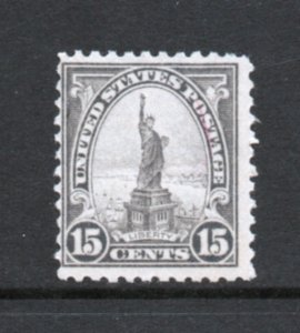 Scott # 566 Perf. 11  unused OG  hinged   single