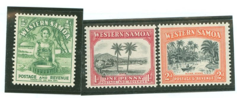 Samoa (Western Samoa) #166-168 Unused Single