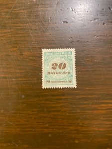 Germany SC 302 M,H 20mird Mk (Ultra) Large Number (2) VF/XF